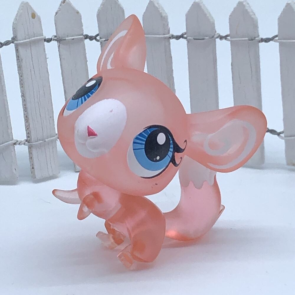❤️ LITTLEST PET SHOP LPS #3177 Colorfully Sweet Clear Collection Chinchilla